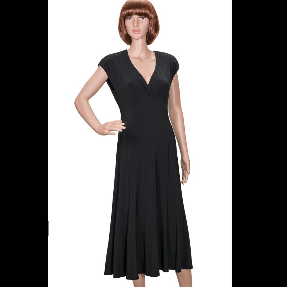 Jones New York, Black Dress, Empire Waist, Size 10